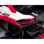 Elektrická bugina Maverick Turbo RR 4x200w červená